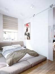Cosy Bedroom Via Modern Red Apartment For A Young Couple Small Bedroom Decor Bedroom Interior Small Bedroom Designs