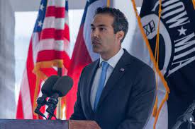 Jeb bush 'proud' of son's call to conservatives to stand against white nationalist terrorism. George P Bush Pledges 750 Million In Harvey Relief To Harris County After Bipartisan Criticism Houston Public Media