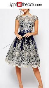 35 19 Lace Party Dress Women S Lace Plus Size Dress Blue Lace Summer Blue Black Xl Xxl Xxxl Embroidered Lace Dress Vintage Summer Dresses Lace Dress