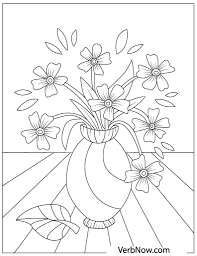 Set off fireworks to wish amer. Free Flowers Coloring Pages For Download Printable Pdf
