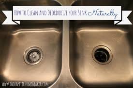 how to clean a stainless steel sink