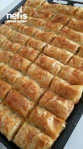 Baklavalik Yufkadan Ispanakli Peynirli Sodali Bore With Images Recipes Vegetarian Breakfast Recipes Best Breakfast Recipes