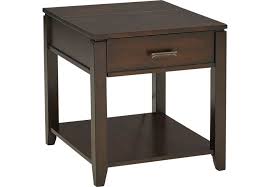 It's possible you'll discovered one other living room side tables with drawers higher design concepts. Belman Brown End Table Dark Wood Bedside Table Dark Bedroom Furniture Dark Furniture Living Room
