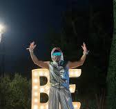 Always having fun stilt walking at Elsewhere!!! , #aquaacro #texas  #elsewhere #sanantonio #circus #stilts #led #stiltwalker #performers #satx  #riverwalk #entertainment