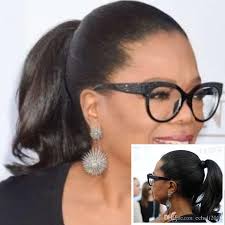 Some lesser known facts about oprah winfrey does oprah winfrey smoke?: Fabulous Oprah Winfrey Ponytail Hairstyle Wraps Around Straight Wavy Pony Tail Hairpiece African American Ponytail 120g Best Natural Ponytails For Black Women Black Ponytail From Echoli2012 42 52 Dhgate Com