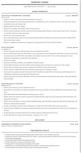 Commissioning engineer resume examples & samples. Scada Engineer Resume Sample Mintresume