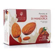 Latte mandorla panetto dai migliori blog di ricette di cucina italiani. Bacco Tipicita Al Pistacchio Pan Of Almond Paste For Granite And Almond Milk 200 G Avvenice