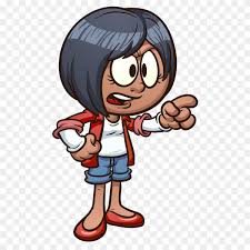 Ev's cartoons, characters & caricatures. Angry Cartoon Girl On Transparent Background Png Similar Png