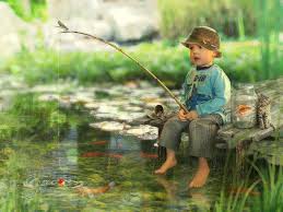 So Sweet Little Boy Fishing Fish Fishing Trip Gone Fishing
