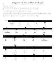 As can be seen here, this music is heavily chromatic. Assignment 2 1 Treble Clef With Accidentals Pdf Assignment 2 1 Treble Clef With Accidentals Name Give The Note Letter Name And Octave Designation For Course Hero