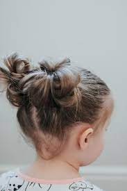 Little Girl Hairstyles Sassy Hair Buns The Perfect Easy Hairstyle For Little Girls We Love This Hai Girls Hairstyles Easy Sassy Hair Little Girl Hairstyles