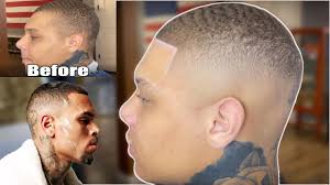 The pop star arrived the iheart music award red carpet with a different look. How To Do A Flawless Fade Step By Step Chris Brown Haircut Tutorial Youtube