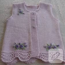 Bebek Yelek Modelleri 2018 Desenleri Neler Gorelim Penye Ipten Genis Orgu Bebek Yelekleri Ponponlu Ajurlu Haroso Or Baby Knitting Patterns Orgu Bebek Yelek