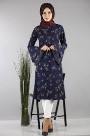 Kollari Volanli Tunik Pwr2038 Lacivert 59 9 Tl Tunik Bluz Urunler