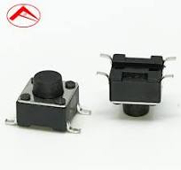 6X6 X12mm 12V 50mA SMD Tact Switch Push Button Tactile Switch