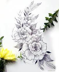 660x665 40 beautiful flower drawings and realistic color pencil drawings. 45 Beautiful Flower Drawings And Realistic Color Pencil Drawings