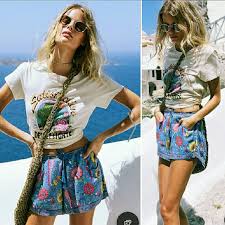 Spell The Gypsy Collective Tops New Spell Designs Desert Lights Tee Cream Lovebird Poshmark