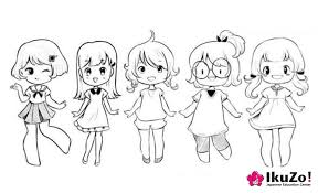 Learn how to draw the easy, step by step way while having fun and building skills and confidence. Membuat Beragam Style Karakter Chibi Ikuzo Japanese Education Center