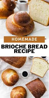 Homemade Brioche Bread Recipe Recipe Brioche Bread Recipe Homemade Brioche Fun Baking Recipes