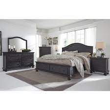 Sharlowe 4 Piece Queen Bedroom Set In Charcoal Nebraska Furniture Mart Master Bedroom Set Bedroom Sets Bedroom Set