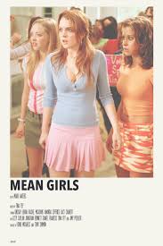 Alternative Minimalist Movie Polaroid Poster Mean Girls By Priya Iconic Movie Posters Movie Posters Minimalist Film Posters Minimalist