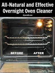 All Natural And Effective Overnight Oven Cleaner Homemade Oven Cleaner Oven Cleaning Oven Cleaner Diy