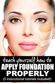 5 Tutorials To Teach You How To Apply Foundation Like A Pro Skin Makeup Makeup Makeup Tips