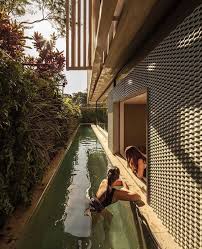 Lap Pool Backyard Landscaping Plans Backyard Pool Brazil Houses