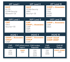 Dod 8570 Chart Cyber Security Certifications Risk