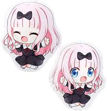 Futurecos Kaguya Sama Love Is War Fujiwara Chika Throw Pillows Reversible Plush Doll Toy Pillow Cushion Anime Stuffed Pillow To In 2020 Plush Dolls Doll Toys Toys Gift
