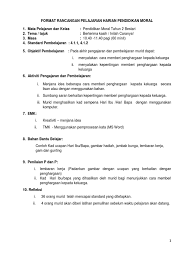 Soalan pendidikan islam tahun 1 kssr semakan. Pendidikan Moral