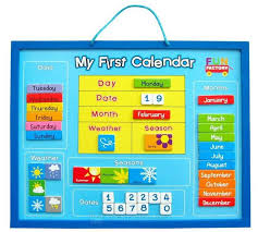 My First Calendar Wild Woodland Toys Kids Calendar Weather Calendar Calendar Board