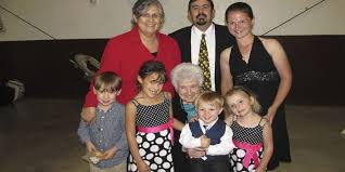 Four generations of the Mildred Shank family