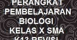 Rpp biologi sma kelas xii 1. Silabus Rpp Prota Prosem Kkm Biologi Kelas X Sma K13 Revisi Terbaru Kherysuryawan Id