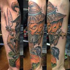 You can use our amazing online tool to color and edit the following tattoo design coloring pages. 11 Spooky Scarecrow Tattoos Tattoodo