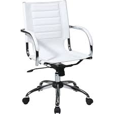 Office Star Products Trinidad Office Chair In Black Walmart Com In 2020 Vinyl Office Chair Office Chair White Office Chair