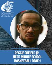 We're proud to announce Coach Reggie as our new Head Middle School Boys  Basketball Coach! A disciple maker, husband, and devoted father of four,  Coach Reggie brings over 20 years of experience