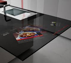Touch Screen Kitchen Counter Kitchen Tech Smart Kitchen Smart Home