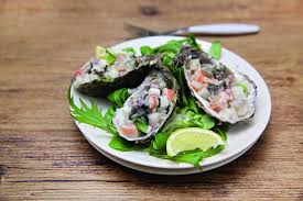 Recette De Tartare D Huitre Aux Crevettes Et Au Radis Noir Marie Claire