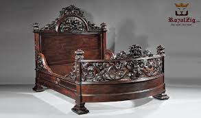 This bed accepts a uk king size or us queen size (5ft, 60in or 150cm wide) ba. Antique Wooden Bedroom And Bathroom Furniture Online India