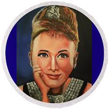 Audrey Shower Curtain by John Genuard