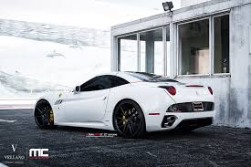 19″ ferrari california rims wheel set 19 inch 246441 246442 black oem genuine $ 1,689.00. Ferrari California White Vellano Wheels Tuning Cars Wallpaper 1600x1066 392699 Wallpaperup