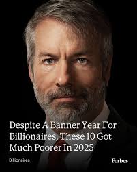 It was an AI-driven boom year for many of the world's billionaires. Most  are richer than they were when they rang in 2025 and, as a group, they're  worth a record $18.7
