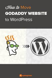 How To Move Godaddy Website Builder Site To Wordpress Godaddy Website Builder Website Godaddy Website Builder