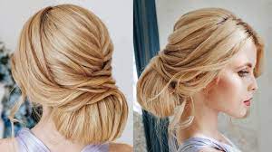 This beautiful deep color goes so well with the tousled waves and shattered bob shape. Textured Bun For Thick Hair Tutorial Wedding Hairstyle For Long Thick Hair Youtube