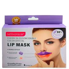 Mond'Sub Cherry Blossom, Doppia maschera cristallina per labbra al fiore di  ciliegio, 6 pezzi