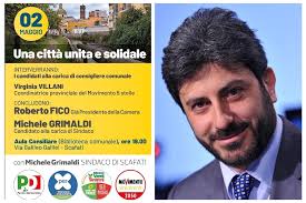 Scafati. Il Presidente Fico a sostegno di Grimaldi Sindaco