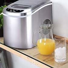 Costway Counter Top Ice Maker Machine Portable Compact Electric High Efficiency Express Ice Making Machine Mini Cube 26lb Of Ice Per Ev Ve Bahce Maker Urunler