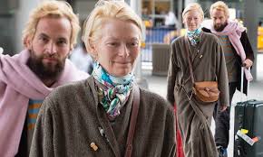 We need to talk about kevin. Tilda Swinton 58 Cuts A Casual Figure As She Touches Down At Jfk Airport With Beau Sandro Kopp 41 Daily Mail Online