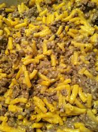 Top with layers of the meat mixture, 1 cup of the cheese and remaining dinner mixture. Pin On Food